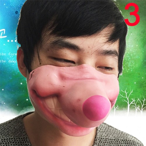 Cosplay-Half-Face-Horrible-Scary-Mask-Woman-Man-Halloween-Fancy-DressMasqueradeK