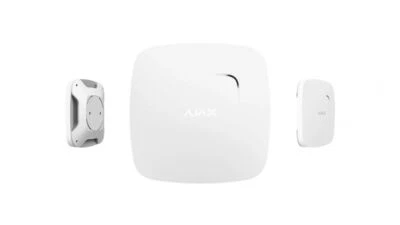 Rilevatore di fumo antincendio AJAX FireProtect-W wireless sensore temperatura e