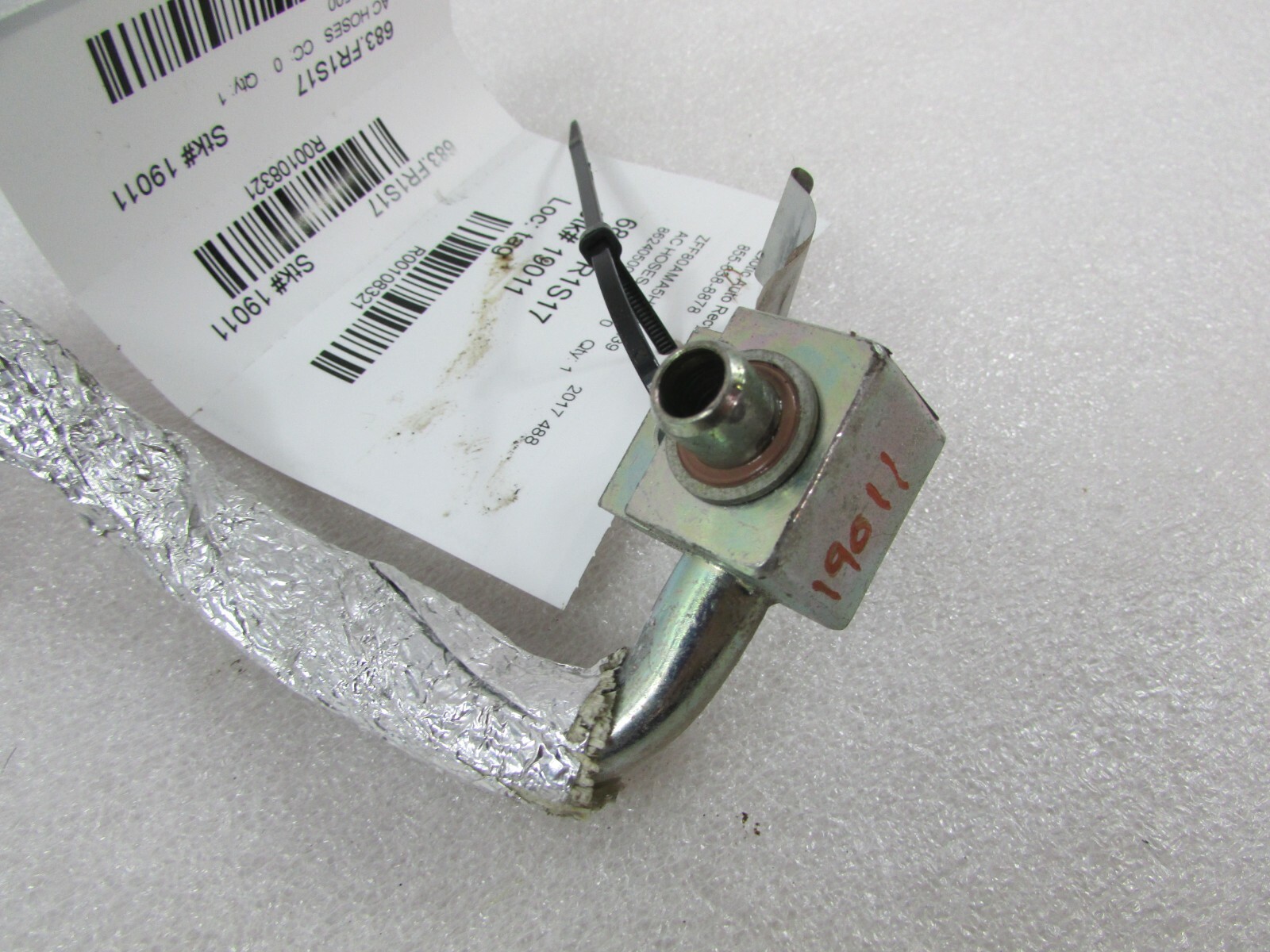 Ferrari 488, AC Compressor Delivery Line, Used, P/N 86240500
