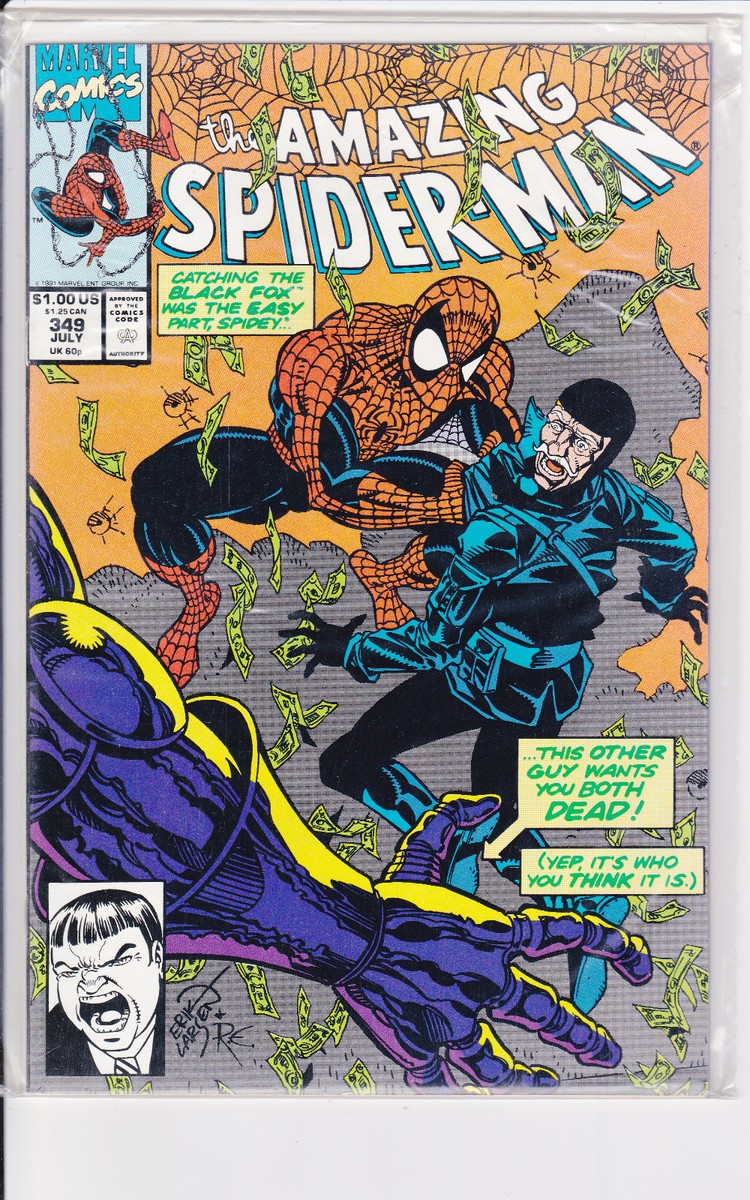 SP 　　“The Amazing”スパイダーマン Amazing Spider-man #349 near mint/mint | eBay