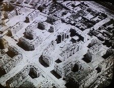 New Type of Apartment Houses, Moscow, Russia, c1930s Magic Lantern Glass Slide
