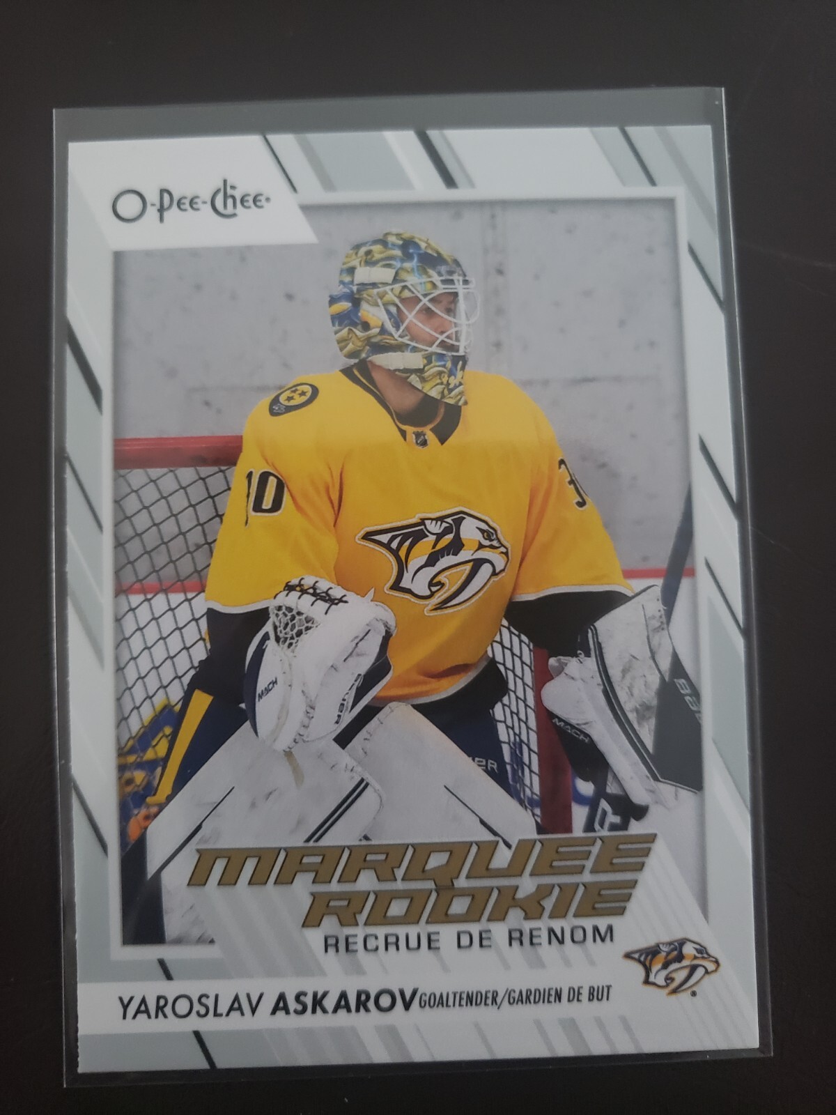 Yaroslav Askarov 2023-24 UD O-Pee-Chee Marquee Rookie Nashville Predators #541