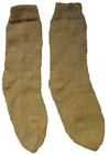 NEW, 2 PAIRS OF SOCKS, 100% ALPACA WOOL, FOR CHILD, KIDS (3-4 YEARS), TAN COLOR