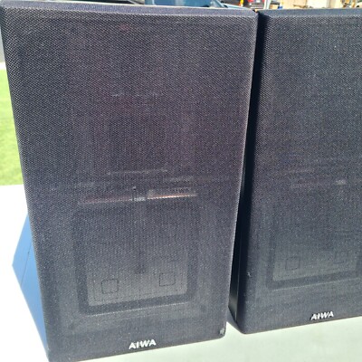 AIWA SX-E77 AFBS Acoustic Feedback 3-WAY Square Woofer Flat