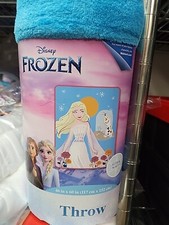 DISNEY FROZEN MY JOURNEY THROW / 46" X 60" / SUPER SOFT/ FREE SHIPPING