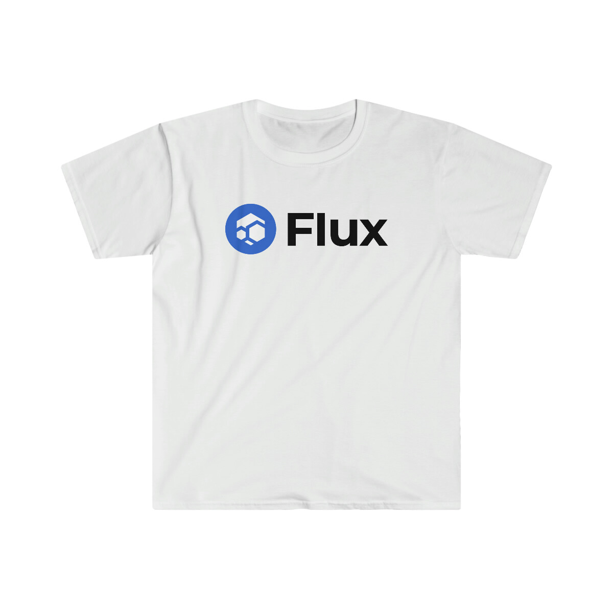 Flux Crypto Currency Coin Unisex Softstyle T-Shirt FLUX PoUW BTC