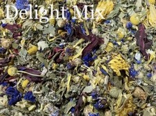 Hamster Organic Herb Mix Treat~Bedding Topper & Enrichment (Delight Mix)