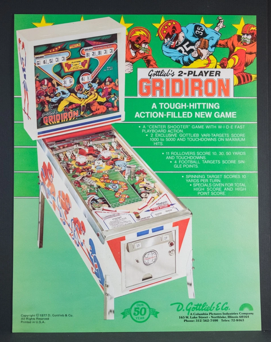Collectible Pinball Merchandise & Memorabilia 1974 for sale | eBay