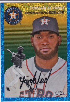 Yordan Alvarez - /199 Blue Mini-Diamond - 2023 Topps Platinum Anniversary