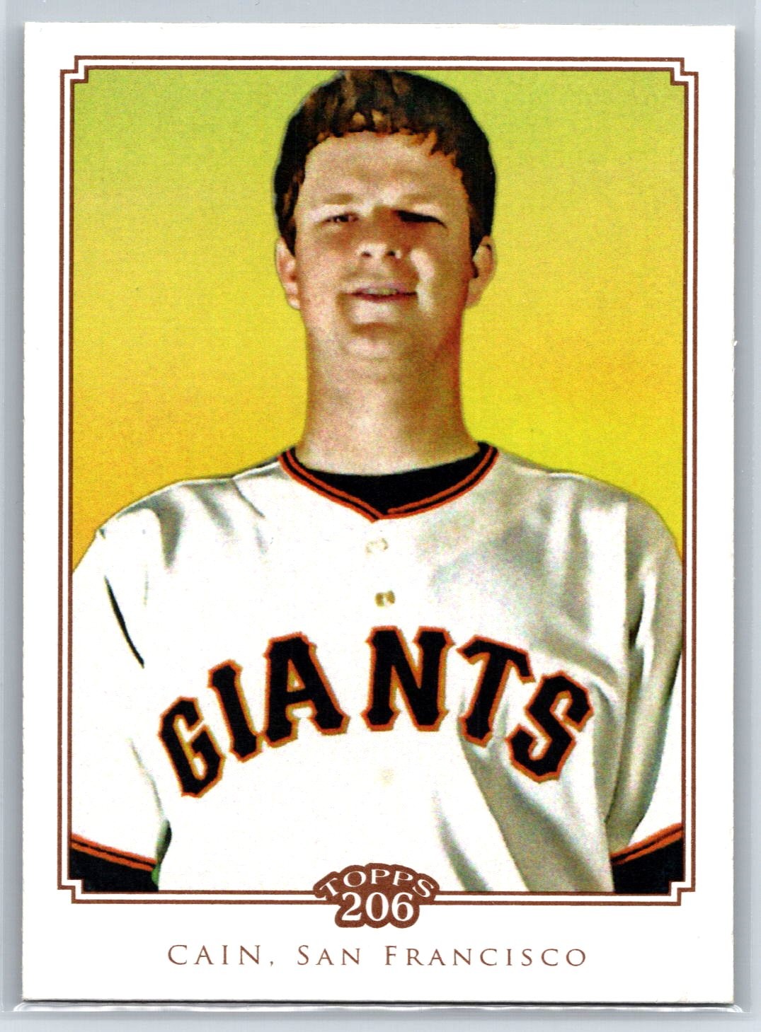2010 Topps 206 Matt Cain San Francisco Giants #23