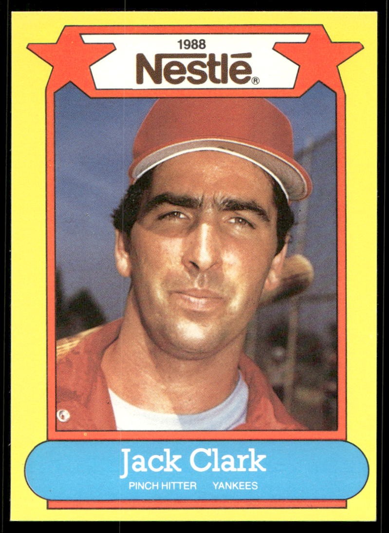 1988 Nestle Dream Team #17 Jack Clark New York Yankees