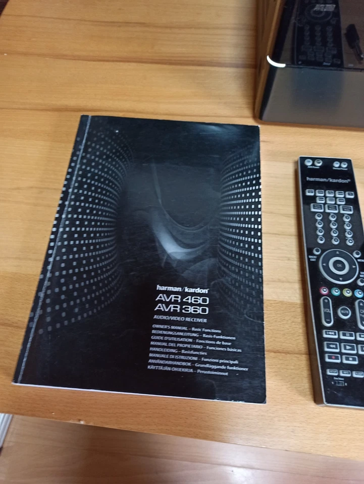 Harman Kardon AVR 360 7.1 AV Receiver schwarz Verstärker Dolby Digital gepflegt  - Bild 2 von 4