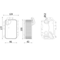 Mahle ÖLkÜHler MotorÖL KÜHler Passend FüR Audi A4 A5 A6 A7 A8 Q5 Q7 Q8 VW