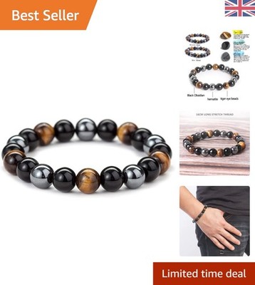 Handgefertigtes Dreifachschutz Armband - Energie & Liebe - Magnetverschluss Design