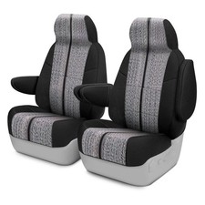 For Hyundai Tiburon 03-08 Saddle Blanket 1st Row Black Custom Seat Covers