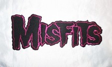 Misfits Logo Large Back Patch Punk