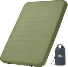 OUTSKIRT Camping Mattress, Self Inflating Sleeping Pad with Pump Sack#2997FR8