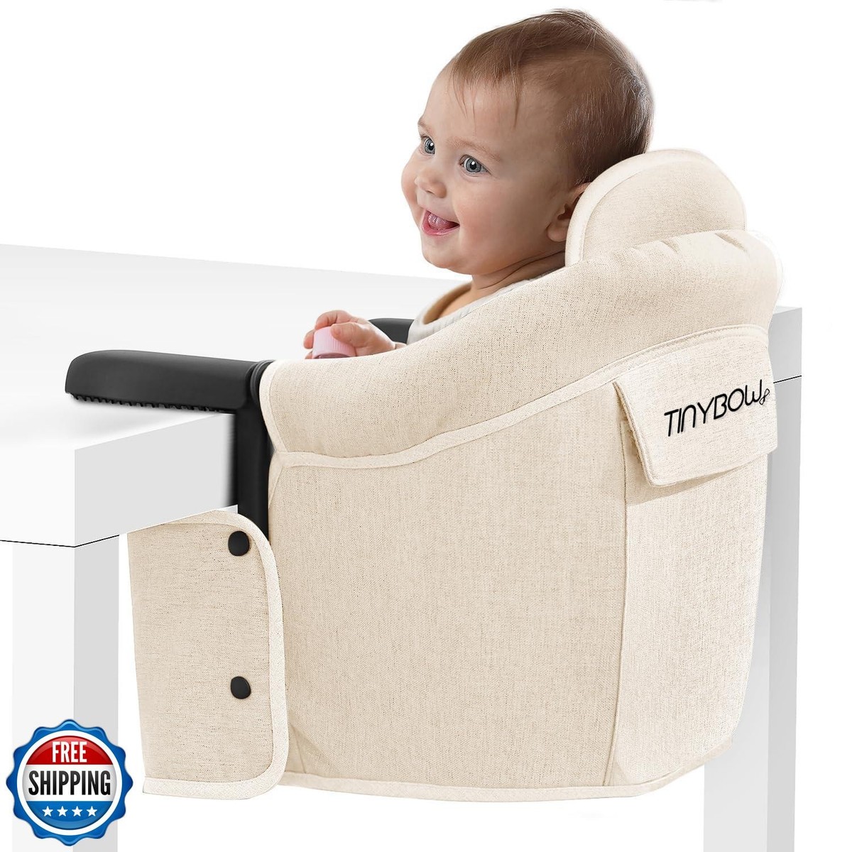 Hook On High Chair for Baby, High Chair That Attaches to Table
