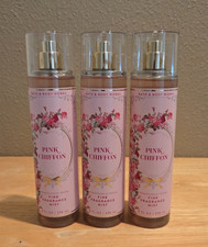 Bath and Body Works Pink Chiffon Fine Fragrance Mist 3 pc