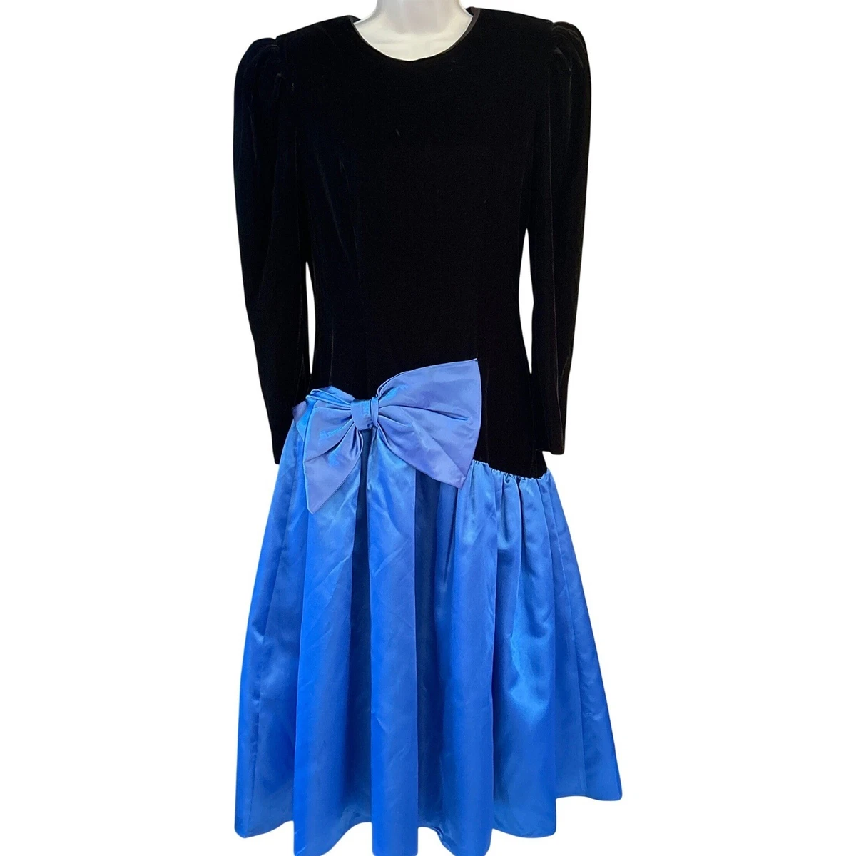 black and white silk dress Baltic Born Womens Adela Maxi | + Italian Summer Tie Neck Blue and Pink Jasmine Eyelet eye closure Size:14 - Bust 39