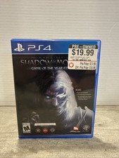 Middle Earth: Shadow of Mordor Game of the Year PS4 PlayStation 4