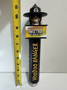 Voodoo Ranger Beer Tap Handle Knob Tapper Keg Bar IPA New Belgium Brewing CHIP