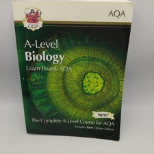 CGP A-Level Biology for AQA: Year 1 & 2 Student Book with Online Edition