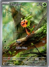 Chespin 087/086 Holo Illustration Rare Chaos ...