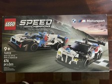 LEGO Speed Champions BMW M4 GT3 BMW M Hybrid V8 Race Cars 76922 Free Shipping