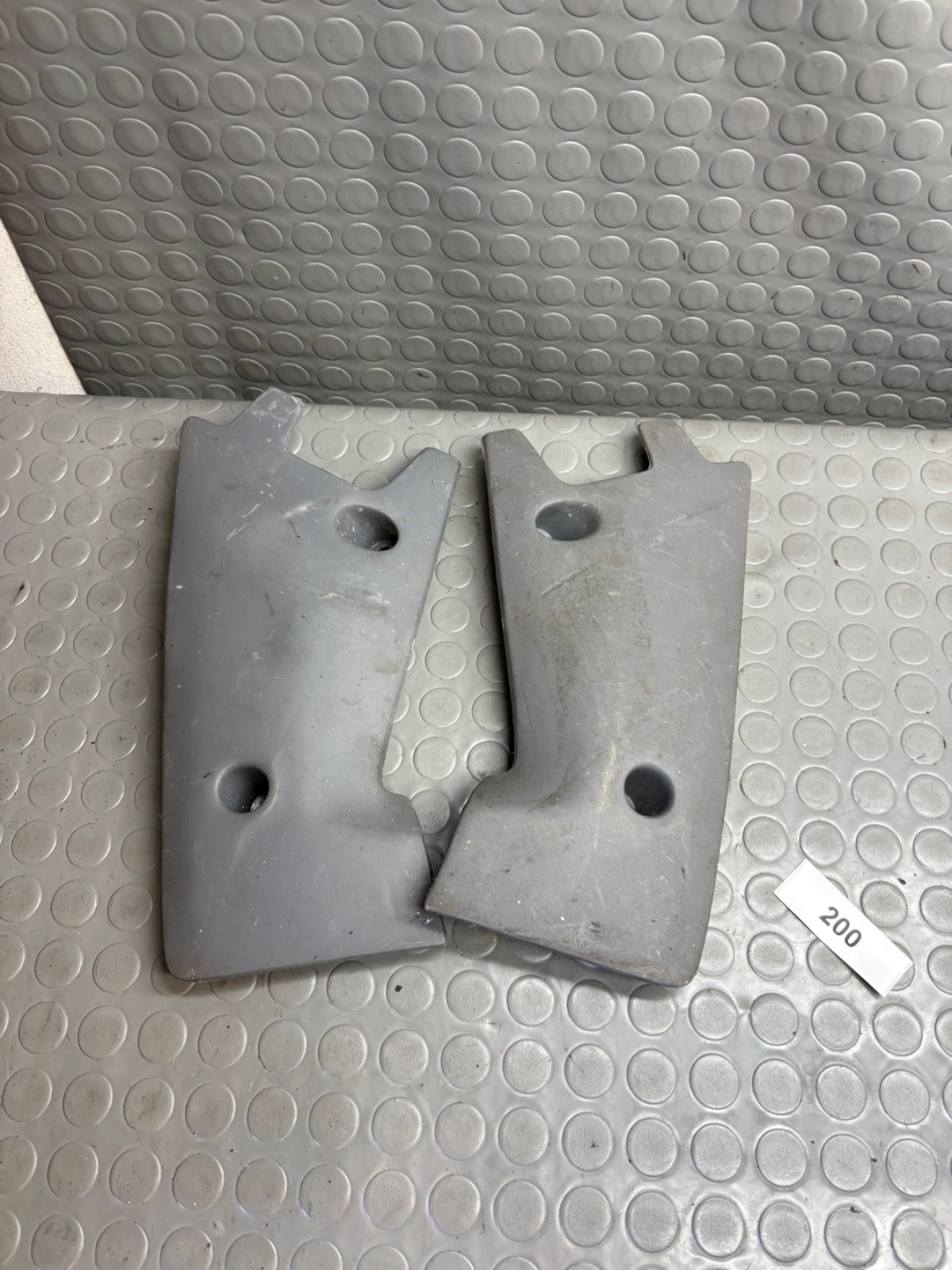 COPPIA ALETTE SOTTO CONVOGLIATORE HUSQVARNA SM WRE WR CR 125 98-05