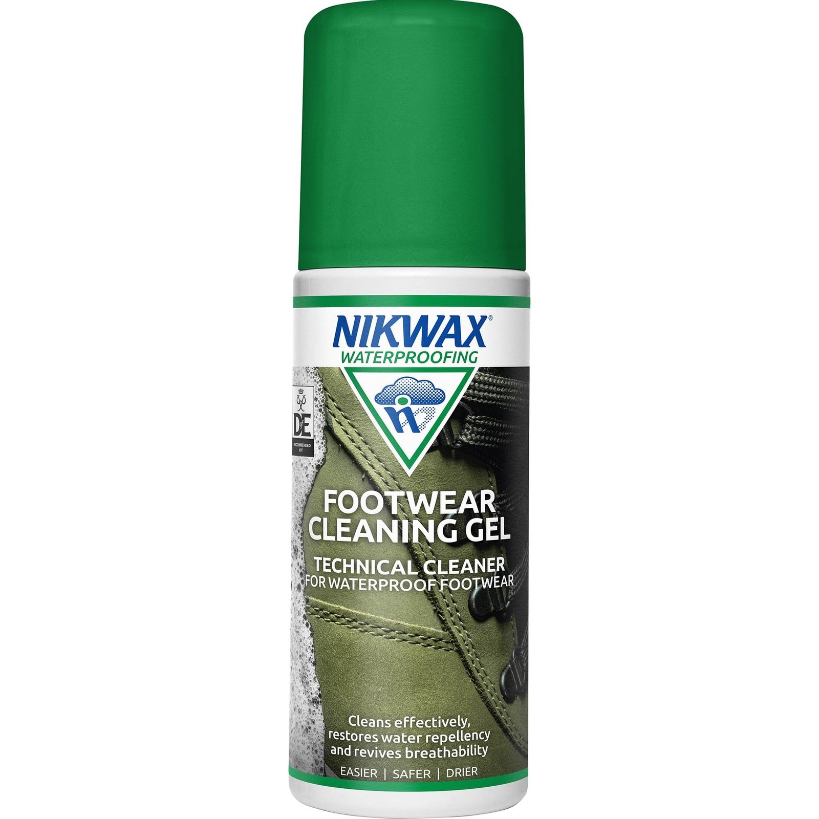 Nikwax Footwear Cleaning Gel 125ml – Shoe & Boot Cleaner, Restores Breathability