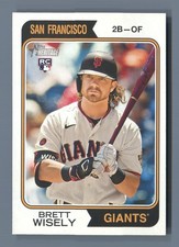 2023 Topps Heritage High Number - Brett Wisely #679 (RC)