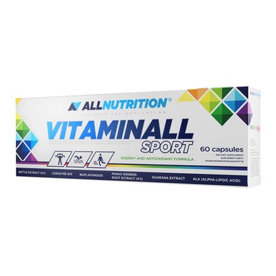 Allnutrition Vitamin All Sport 60 Caps Strong Multi Vitamins & Minerals Complex