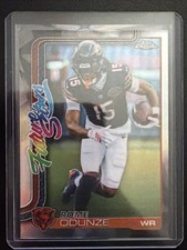 2025 Topps Chrome - Future Stars Rome Odunze #FS-2 Refractor