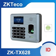ZKteco TX628 Fingerprint 125K Card Time Attendance Fingerprint Time Clock TCP/IP