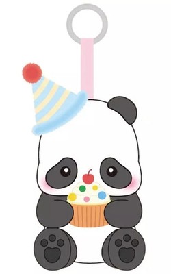 Mini Figur CUPCAKE ''52TOYS BLINDBOX Panda Roll Party Serie Stofftier Blind