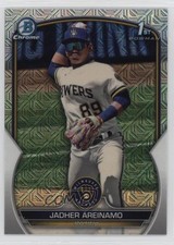 2023 Bowman Chrome Prospects Mega Box Mojo Refractor Jadher Areinamo 05nr