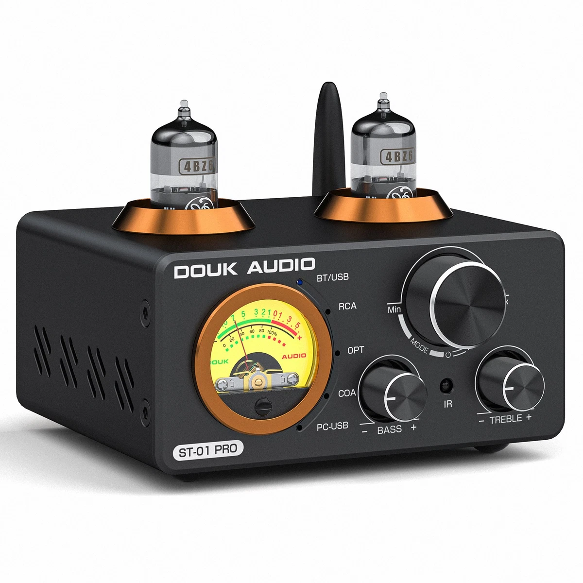 Douk Audio ST-01-PRO HiFi Bluetooth 5.0 Valve Tube Digital Amplifier USB DAC