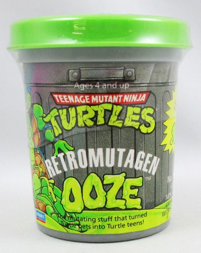 TMNT Tortues Ninja - 1989 - Retromutagen Ooze Sealed Container - Playmates Toys - Foto 2 di 5