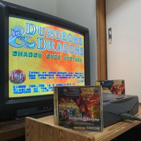 Sega Saturn Dungeons & Dragons Collection &ndash; Japan Import &ndash; 4MB RAM Cartridge Inc