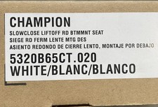 American Standard 5320B65CT.020 Champion Slow-Close Round Front Toilet Seat