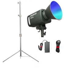 Amaran 300C 300W 2500K-7500K Bowens Mount Continuous LED Video Light 2.8m Stand