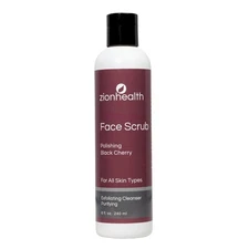 Zion Health Adama Facescrub Black Cherry 8 fl oz Liquid