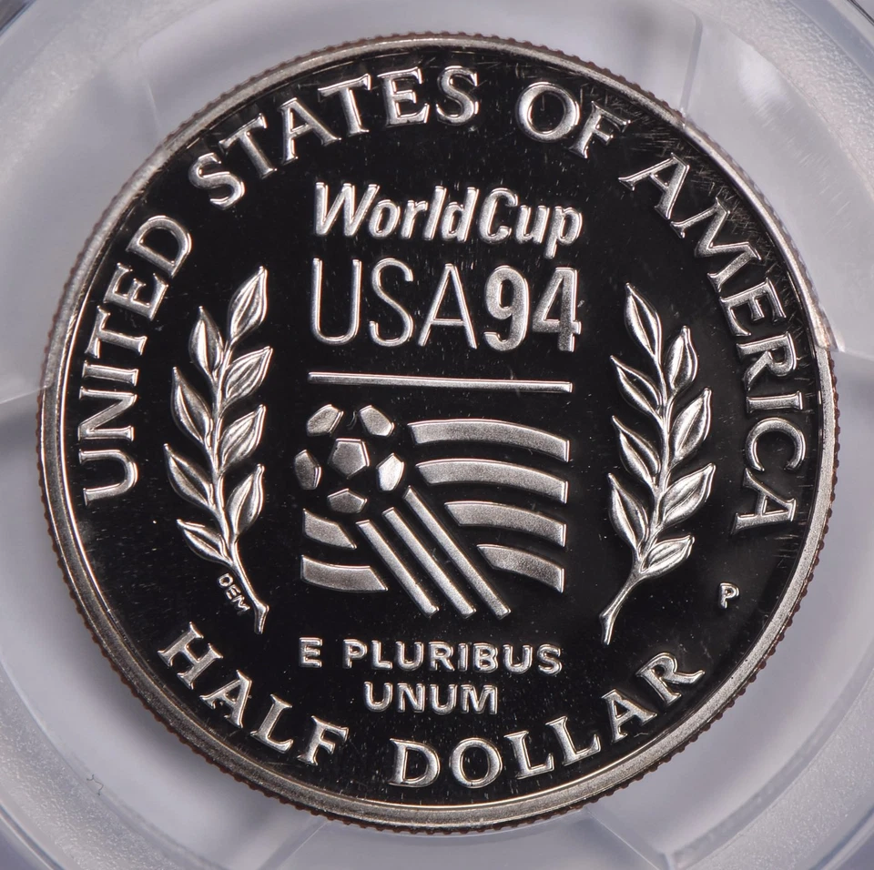 PR70 1994-P DCAM World Cup Commemorative Half Dollar PCGS *2566 - Image 4 of 4