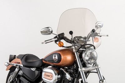Slipstreamer SS-10 Viper Windshield 1'' Clamp Smoke SS-10-T