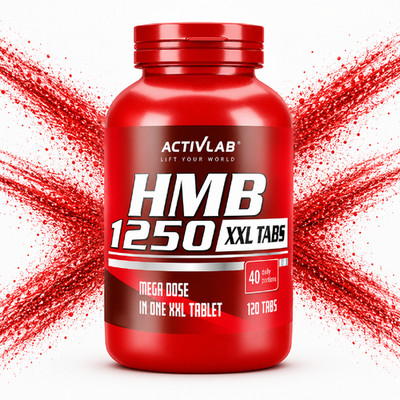 ACTIVLAB HMB XXL 1250 mg - 120 Tabs - Muscle Building Recovery Muscles Strength