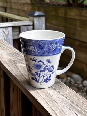 SPODE Blue Room Collection Mug 2006 Botanical Garden FLORAL Tea Coffee Cup