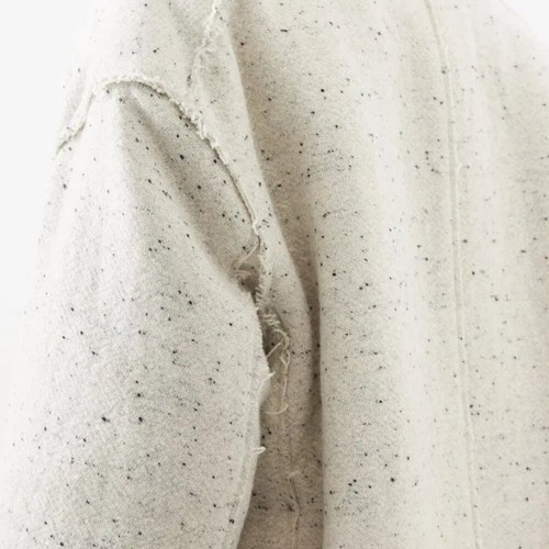 RAEY Raw Edge Double Breasted Wool Coat Ivory Size UK 8 US 4 NEW NWT - Picture 4 of 16