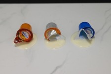 Just Dough It Fake Spilled Creamers, Set of 3 Assorted W0935 