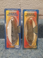 2 NOS Snag Proof Weed Demon Walk The Dog Weedless Hollow Body Spook